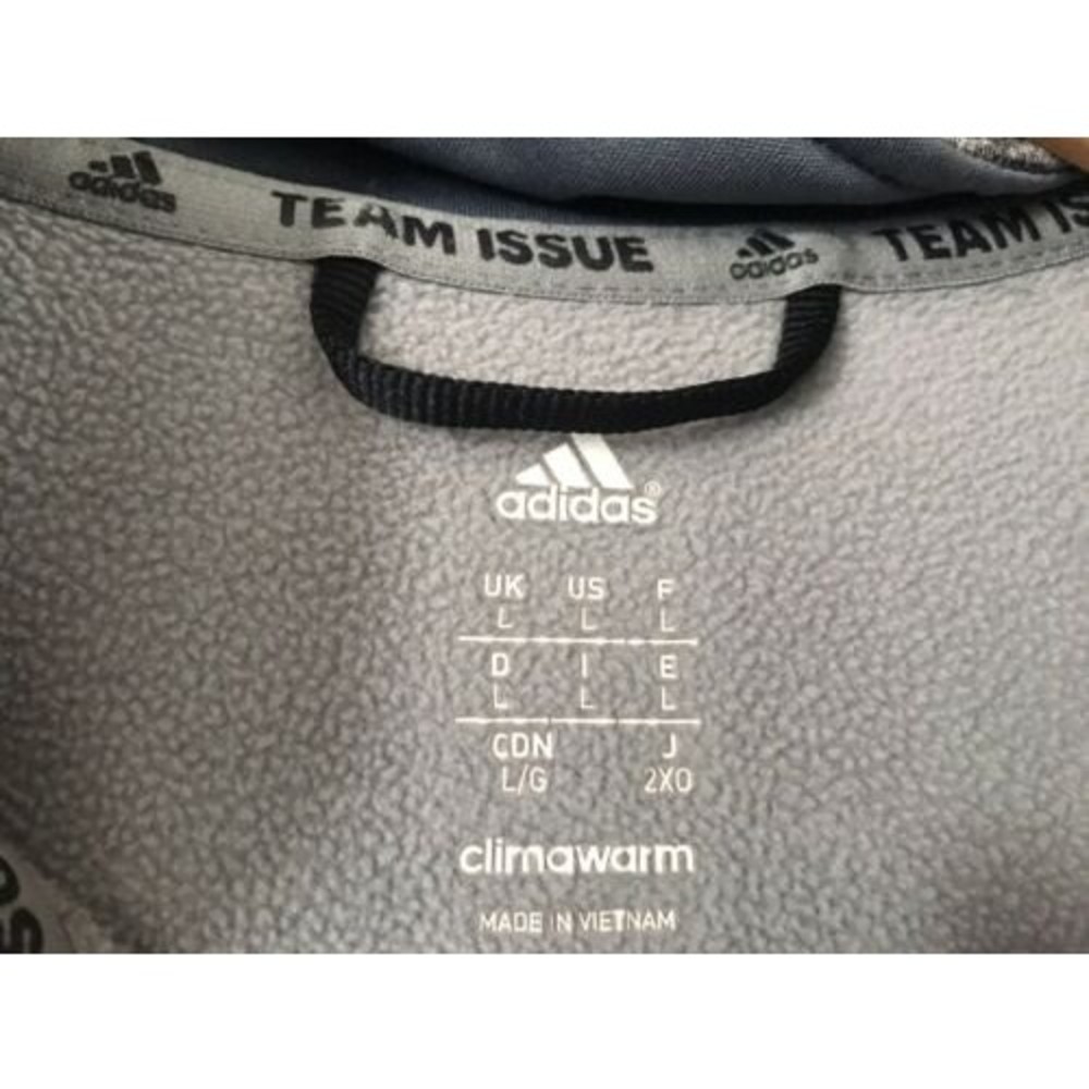 EUC Adidas UCLA Bruins Team Issued 1/2Zip Fleece-lined Pullover Sweatshirt Sz L - Picture 4 of 4